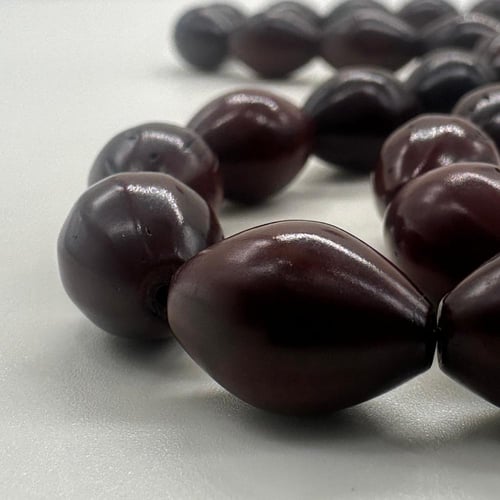 سبحة كوك مطعم بعظم جمل 33 خرزه