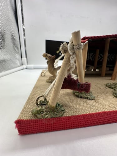 تحفة فنية بيت شعر صناعة يدوية