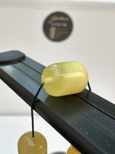 سبحة كهرمان طبيعي حر كلنقرادي عدد الخرز 48