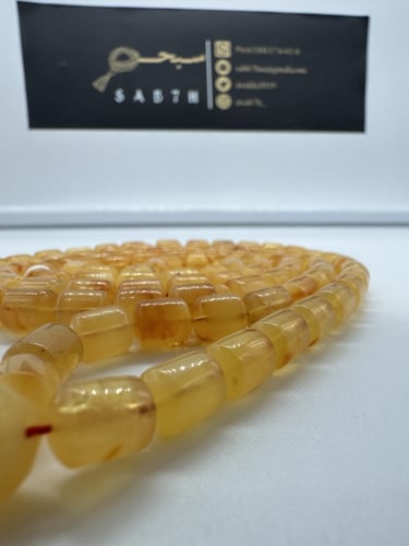 سبحة كهرمان بلطيقي حر عدد الخرز 99