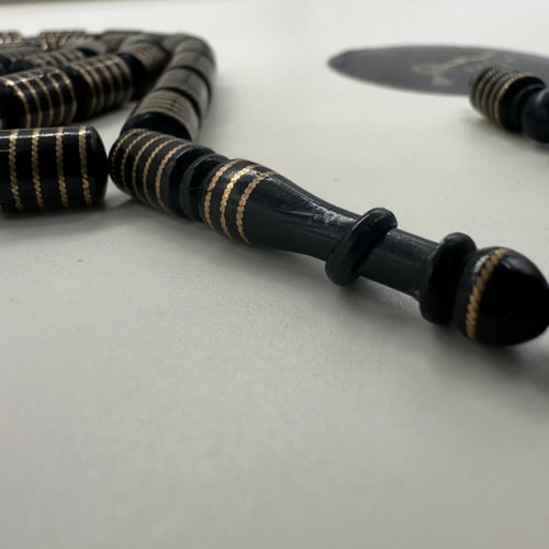 سبحة كوك نواعم مطعم بالنحاس