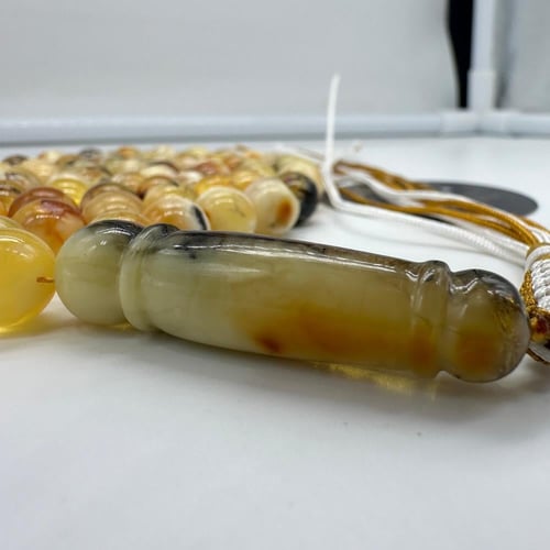 سبحة كهرمان كلنقرادي شوائب