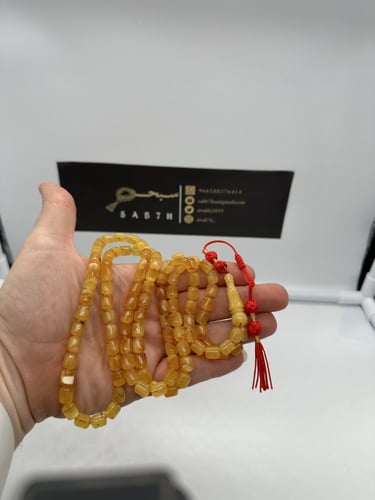 سبحة كهرمان بلطيقي حر عدد الخرز 99