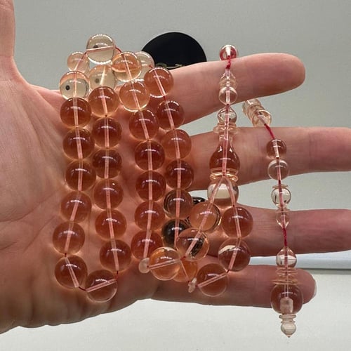 سبحة كاست امريكي شفاف خراطة ملكي