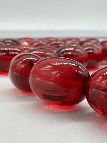 سبحة فاتوران الماني لون رماني عدد الخرز 33