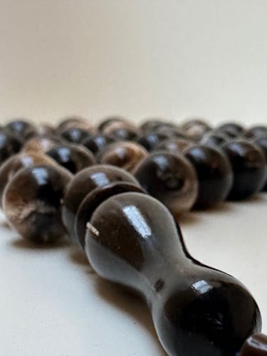 سبحة قرن جاموس عدد الخرز 33