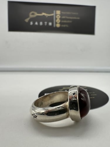 خاتم سليماني ملكي فضه صياغة ماجد