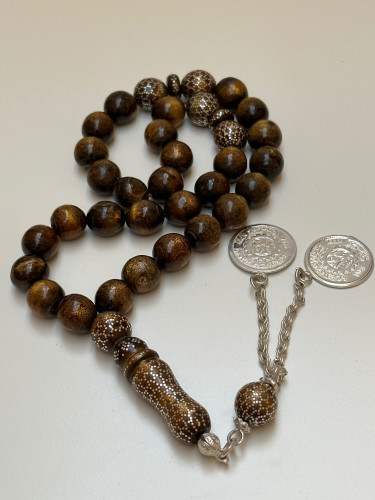 سبحة يسر البحر الاحمر مطعم بفضه عدد الخرز 33