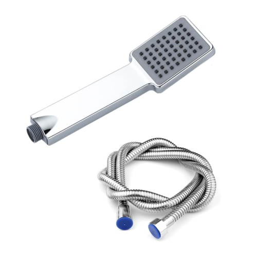 Square shower head with 150 cm pipe PA-0042