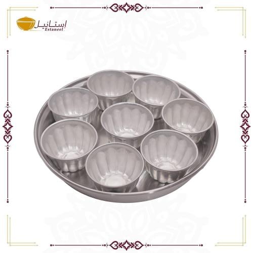 طقم غضارات مهلبية 6 قطع