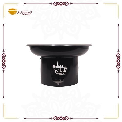 سخان الفخامة صغير بدون غطاء ( لون أسود )