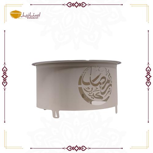 سخان قواعد تصميم خاص ملون كبير ( لون بيج )