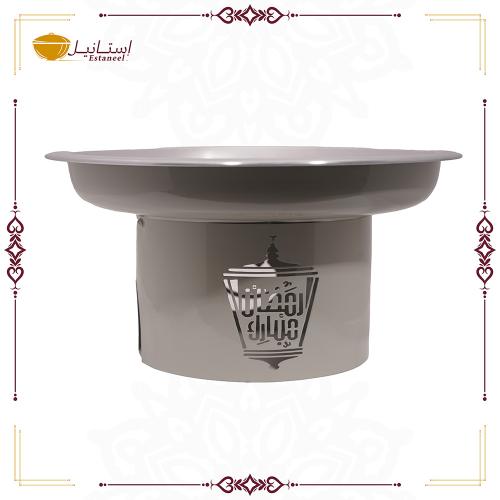 سخان الفخامة كبير بدون غطاء ( لون رمادي )