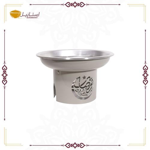 سخان الفخامة صغير بدون غطاء ( لون رمادي )
