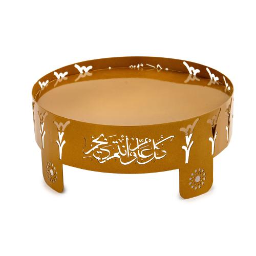 صواني العيد موديل 2 ( لون ذهبي )