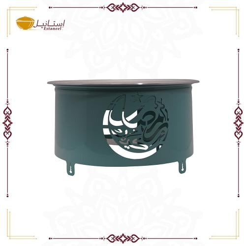 سخان قواعد تصميم خاص ملون كبير ( لون تيفاني )
