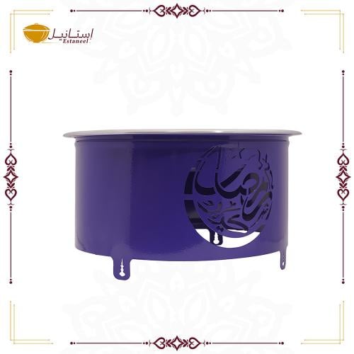 سخان قواعد تصميم خاص ملون كبير ( لون بنفسجي )