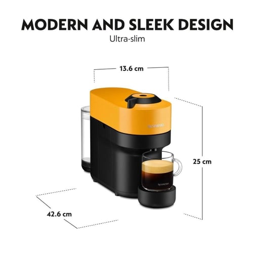 ماكينة كبسولات القهوة فيرتو بوب نسبريسو من ديلونجي...