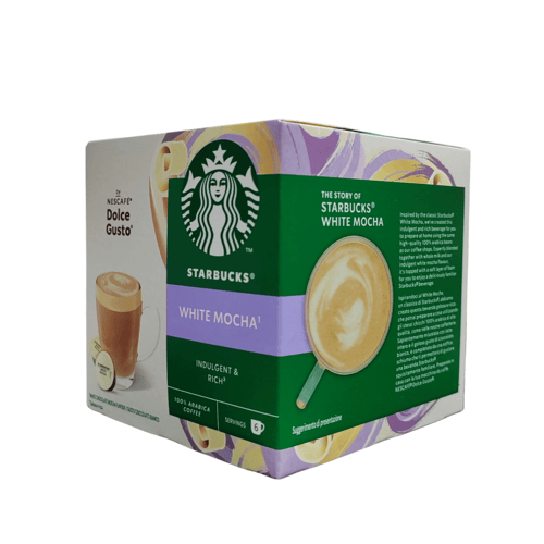 كبسولات قهوة ستاربكس وايت موكا من نسكافيه دولتشي غ...