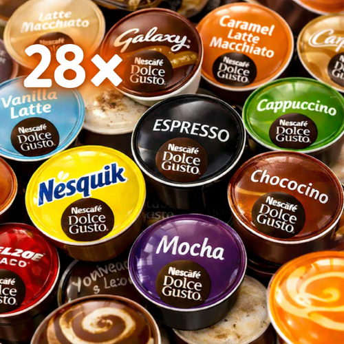 كبسولات منوعة من متجر فرص متوافقة مع اجهزة دولتشي...