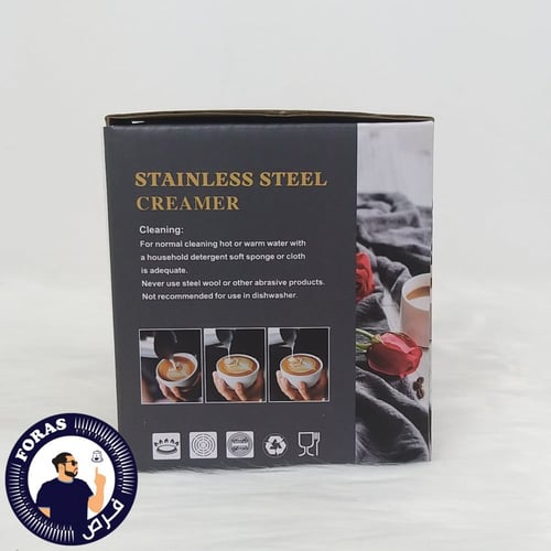 بيتشر صنع رغوة حليب 500 مل إبريق رغوة الحليب المصن...