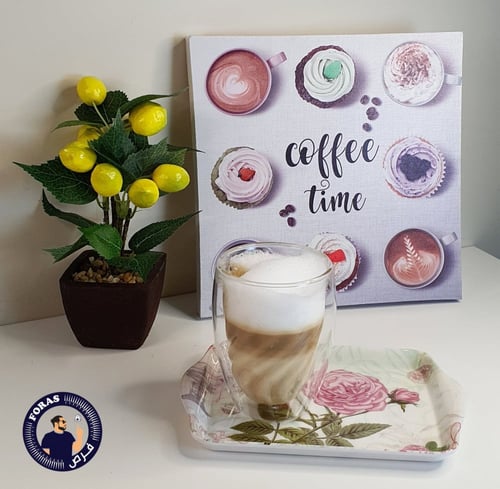 صينية تقديم صغيرة غصن الورد