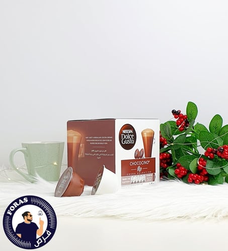 كبسولات شوكوتشينو نسكافية دولتشي قوستو