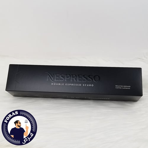 عبوة كبسولات فيرتو دبل اسبريسو سكورو نسبريسو - 10...