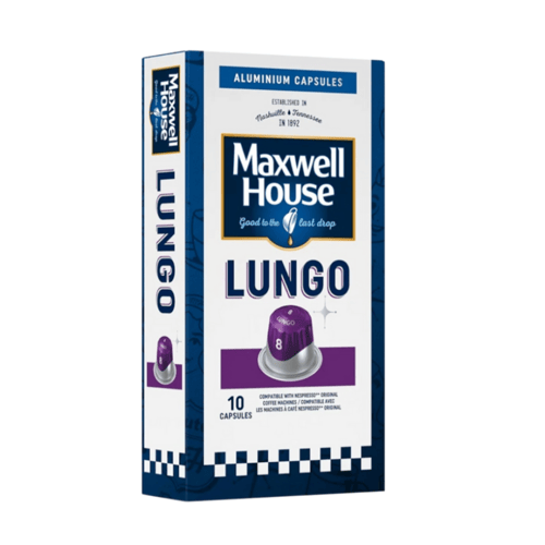 كبسولات القهوة ماكسويل هاوس - لونجو - الحدة 8 - كب...