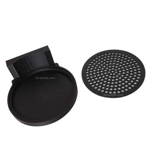 رف تقطير مع شبك لماكينه كبسولات القهوة إسينزا ميني...