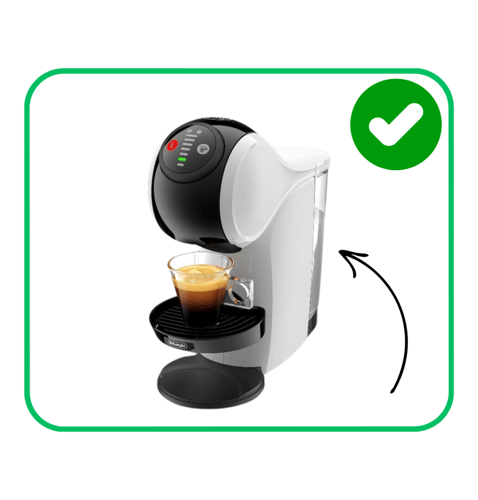 خزان ماء لماكينة كبسولات القهوة جينيو اس بلس دولتش...