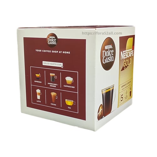 كبسولات نسكافيه قولد بلند (Nescafe Gold Blend) - د...