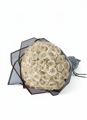 الخمسون وردة البيضاء