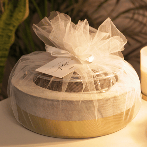 قاعدة تدفئة لون ذهبي