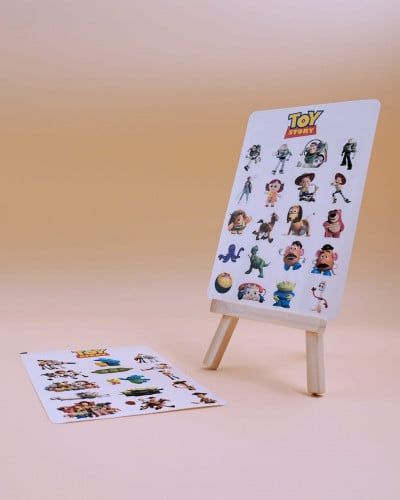 مجموعة ستكيرات لشخصيات فيلم حكاية لعبة Toy Story