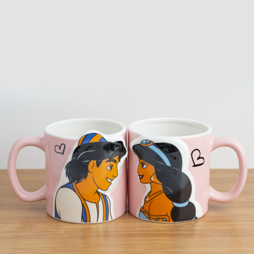 طقم اكواب ياسمينا وعلاء الدين