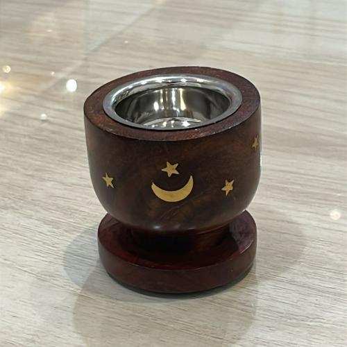 مبخرة خشبية هندية 2.5 انش