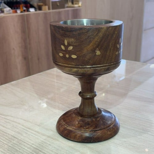 مبخرة خشبية هندية 16 سم الفاخرة