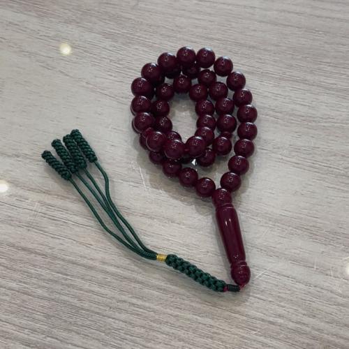 مسبحه بكلايت كركوش - عنابي