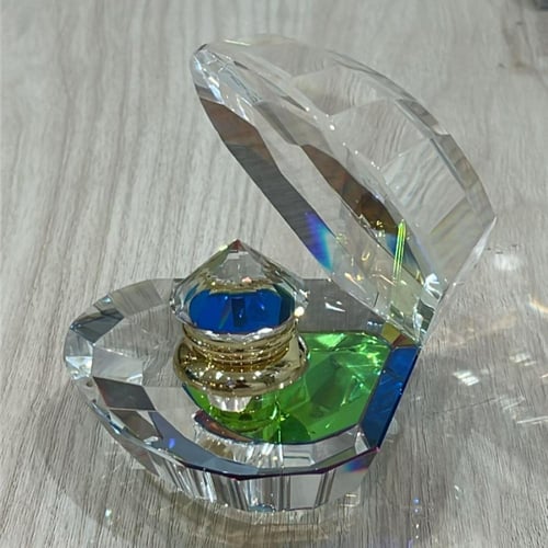 كرستاله بشكل صدفة ربع تولة فاخرة