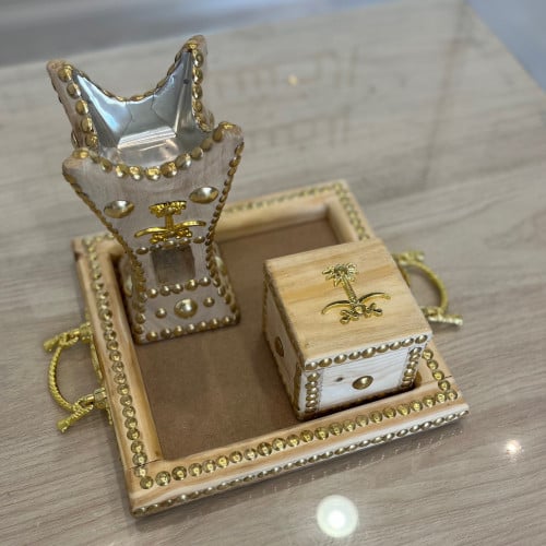 بكج الصينية والمبخرة البيج