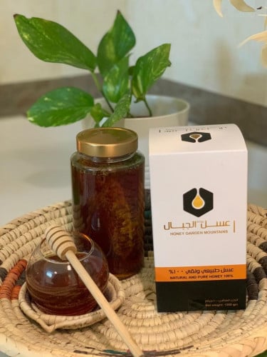 عسل سدر جبلي بلدي بالشمع 1 كيلو (شحن مجاني)