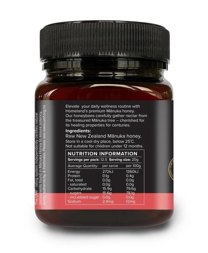 عسل مانوكا نيوزلندي Homeland Premium Manuka Honey...