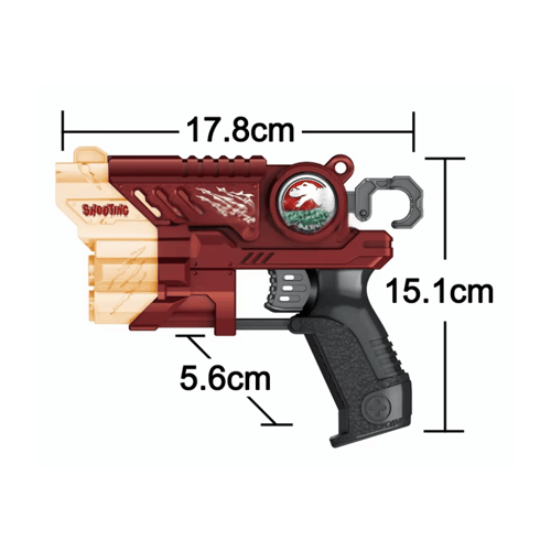 لعبة إطلاق أهداف ديناصور هنتر