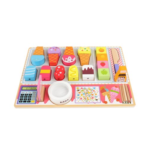 لعبة ايسكريم خشبية