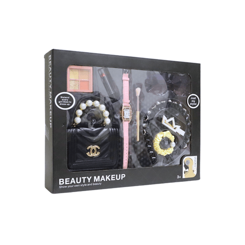 مجموعة مكياج للأطفال بحقيبة أنيقة