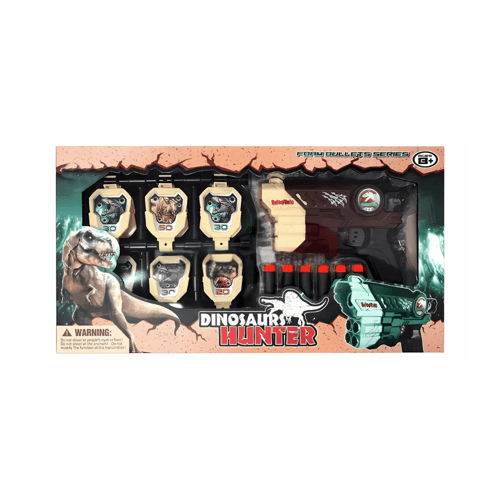 لعبة إطلاق أهداف ديناصور هنتر