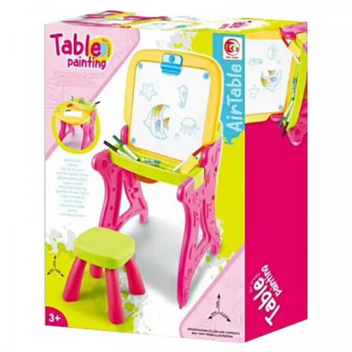 سبورة و طاولة مع كرسي