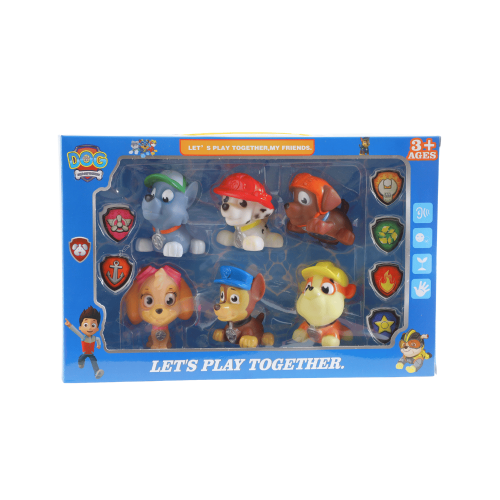 مجموعة شخصيات كلاب الإنقاذ للأطفال