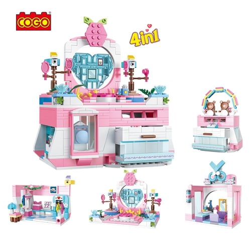 لعبة تركيب طاولة زينة الأميرات